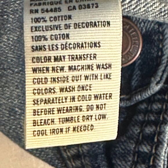 American Eagle Jean Jacket Size M/M - Picture 9 of 10